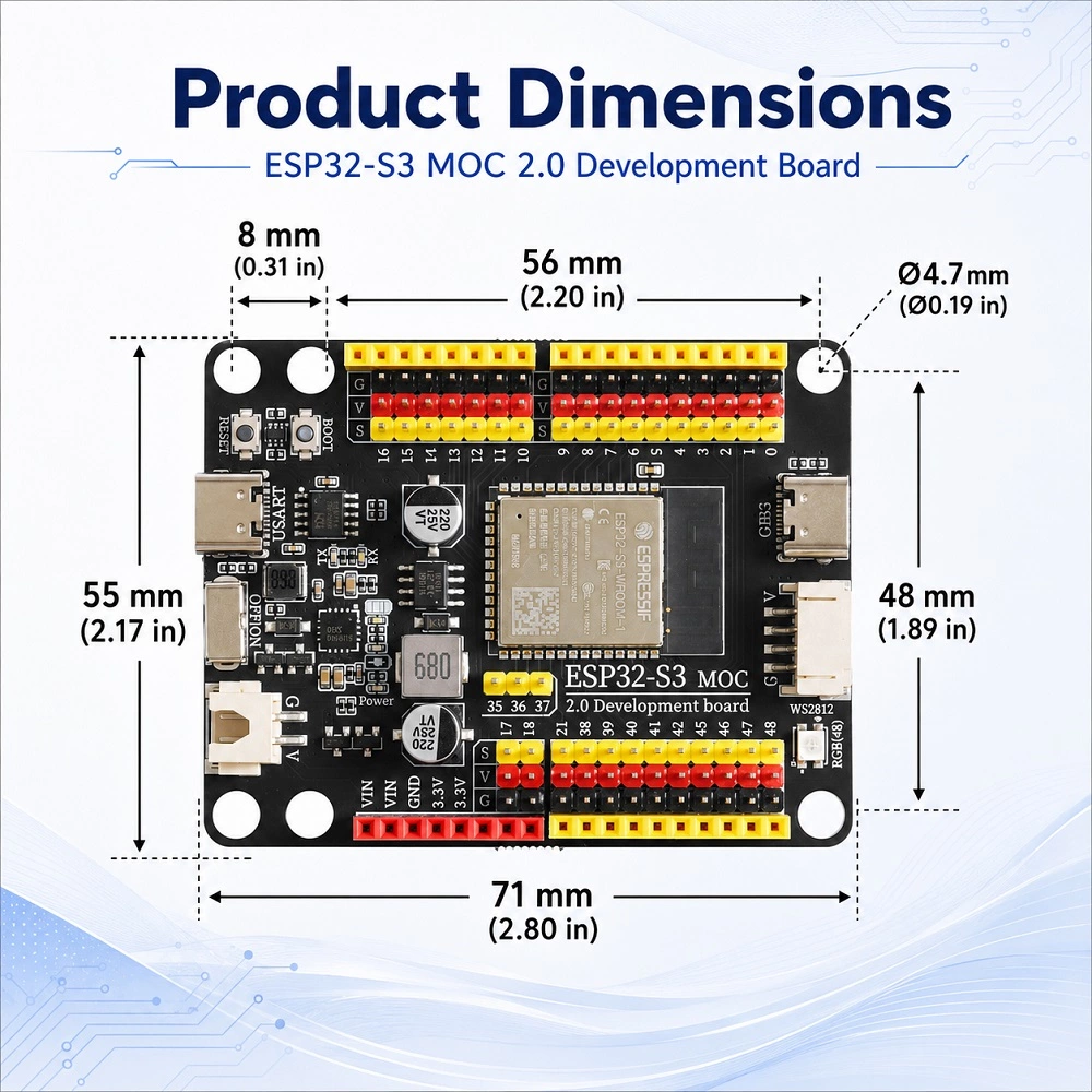 ESP32-S3 MOC 2.0 Development Board for STEM Education - Image 4