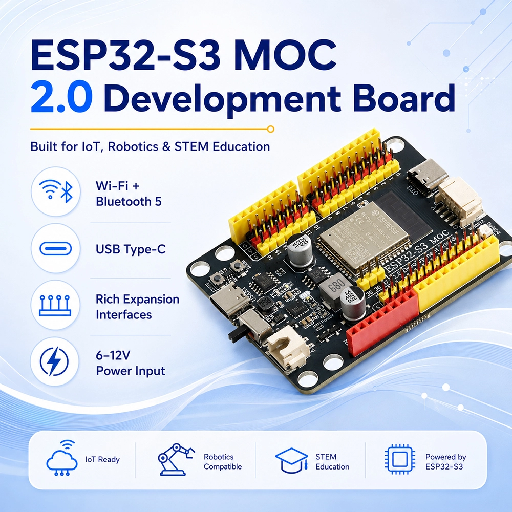 ESP32-S3 MOC 2.0 Development Board for STEM Education - Image 2